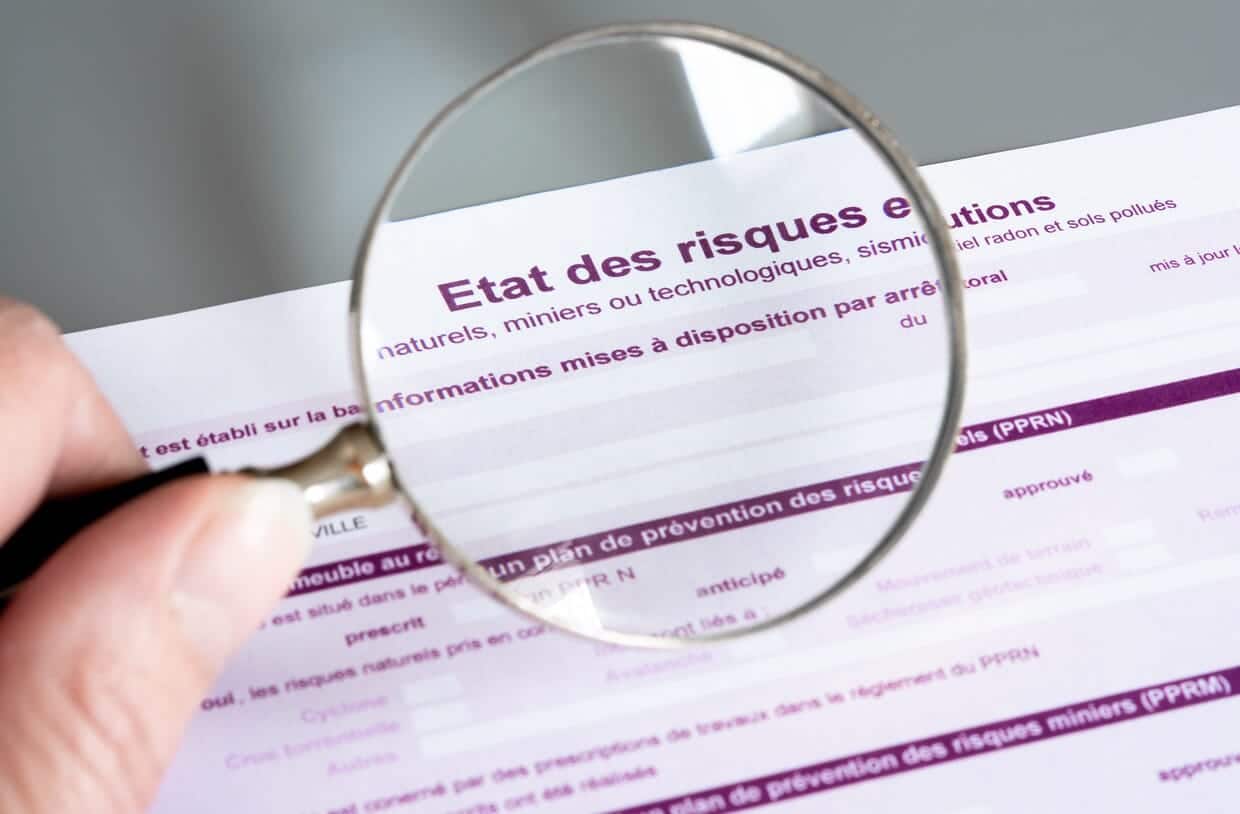Etat des risques naturels, miniers, et technologiques